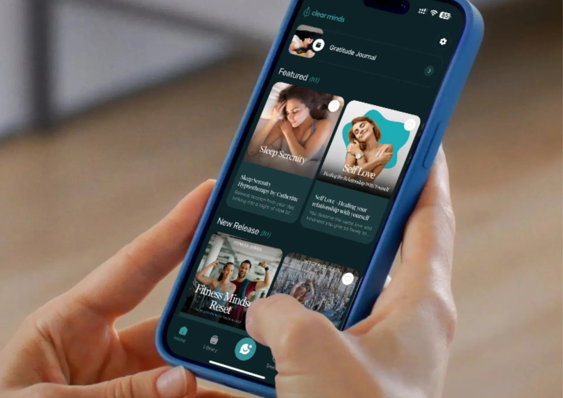 Clear Minds Audio Hypnotherapy App
